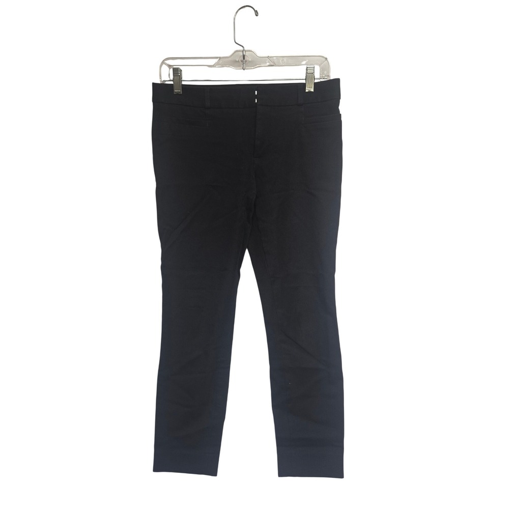 Banana Republic Sloan Black Slim‎ Fit Dress Pants Trousers Womens Size 2